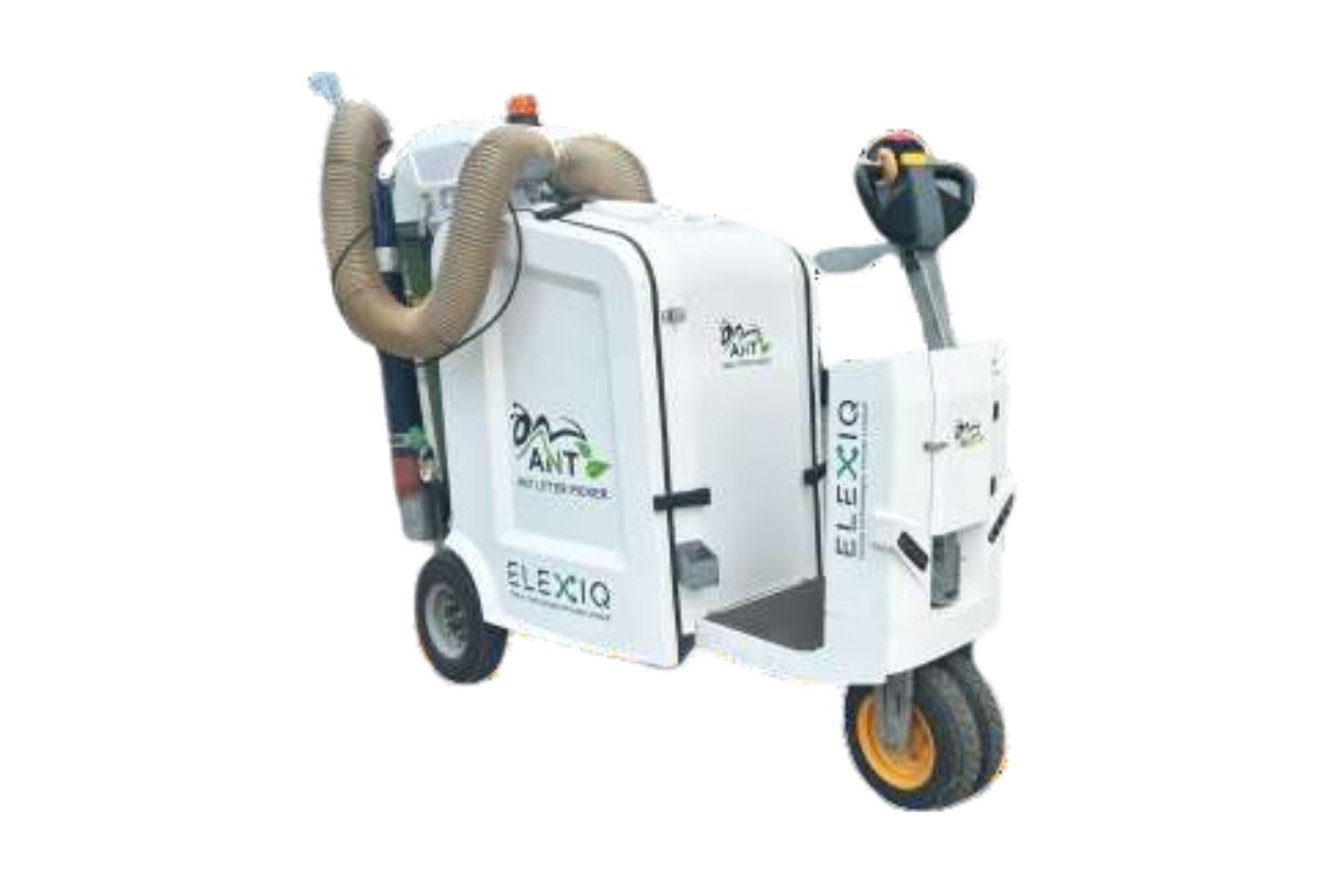 Litter Picker Vacuum Operated with Lithium Ion Battery